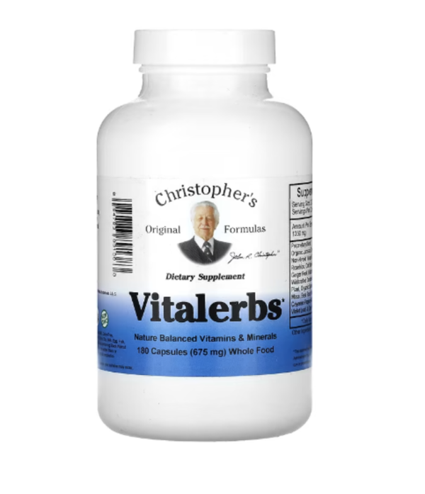 Christopher's Original Formulas, Vitalerbs, 675 mg, 180 Capsules