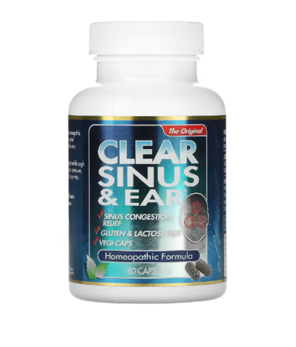 Clear Products, Clear Sinus & Ear, 60 Capsules
