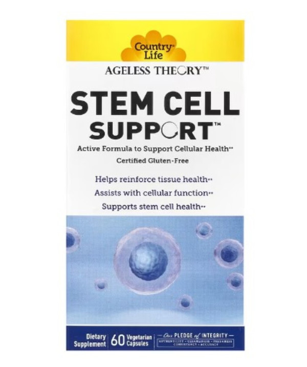 Country Life, Ageless Theory, Stem Cell Support, 60 Vegetarian Capsules