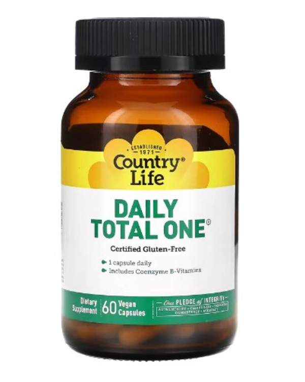 Country Life, Daily Total One, 60 Vegan Capsules