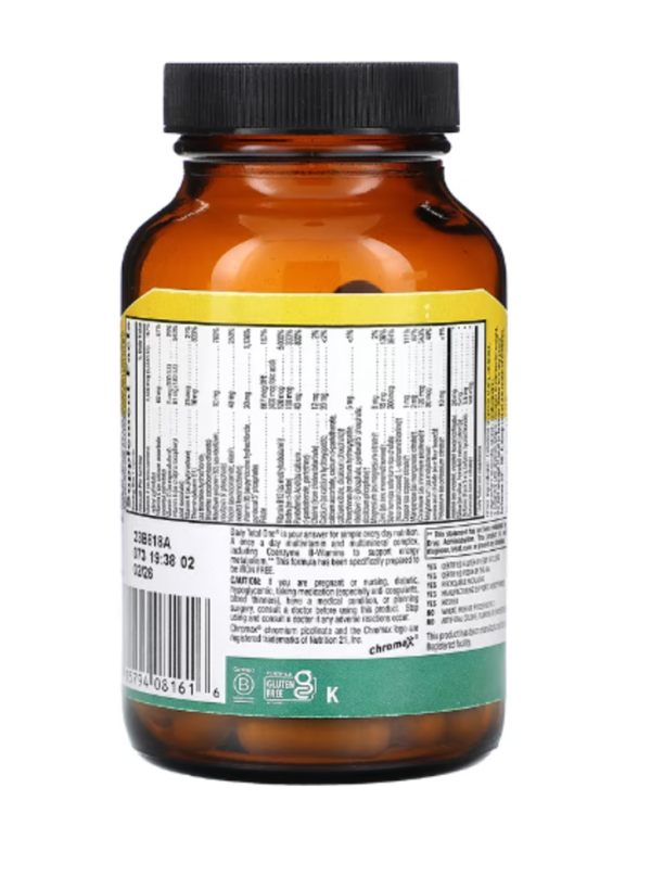 Country Life, Daily Total One, Iron-Free, 60 Vegan Capsules