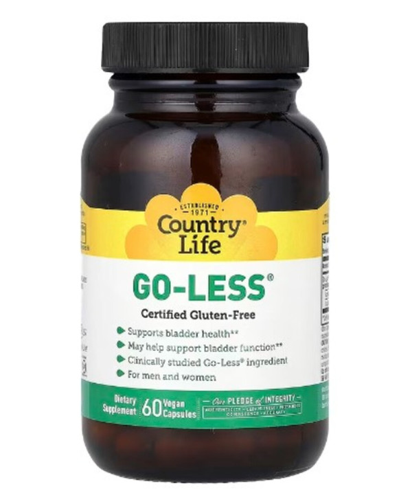 Country Life, Go Less, For Men & Women, 60 Vegan Capsules
