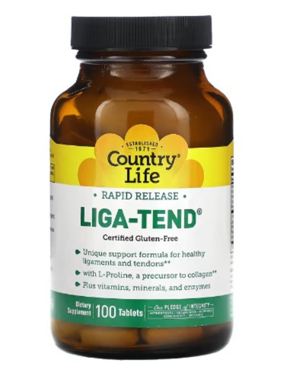 Country Life, Liga-Tend, 100 Tablets