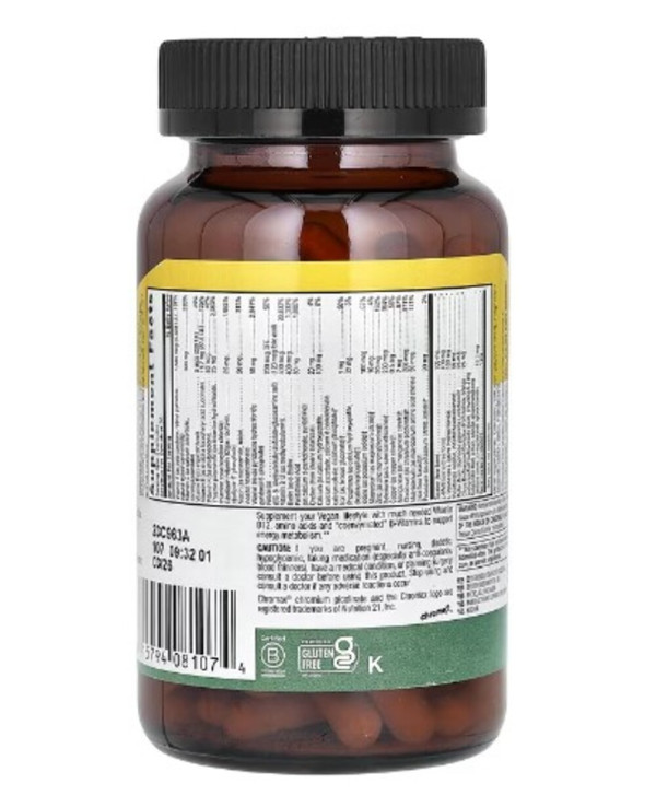 Country Life, Max for Vegans, Multivitamin & Mineral Complex, 120 Vegan Capsules