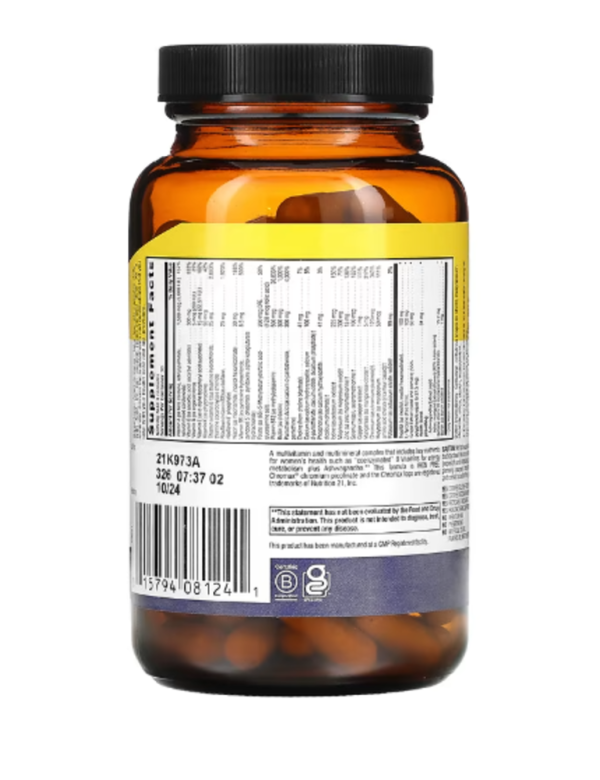 Country Life, Max for Women, Multivitamin & Mineral Complex, Iron Free, 120 Vegetarian Capsules