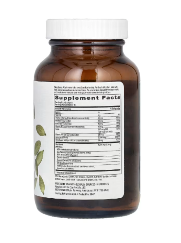 Country Life, Maxi-Hair for Men, 60 Softgels