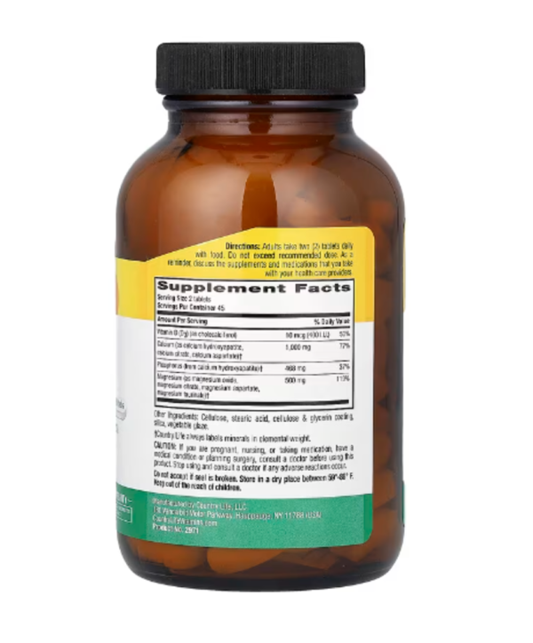 Country Life, Target-Mins, Calcium Magnesium Complex with Vitamin D3, 90 Tablets