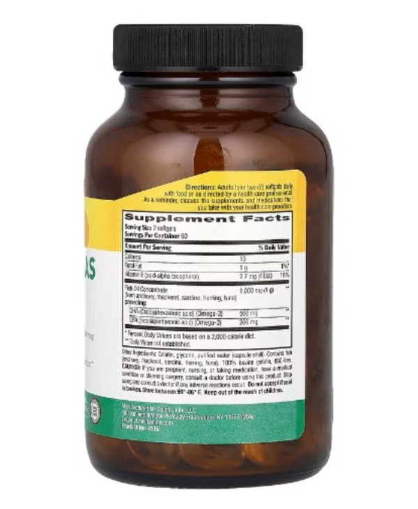Country Life, Ultra Omegas DHA/EPA, 120 Softgels
