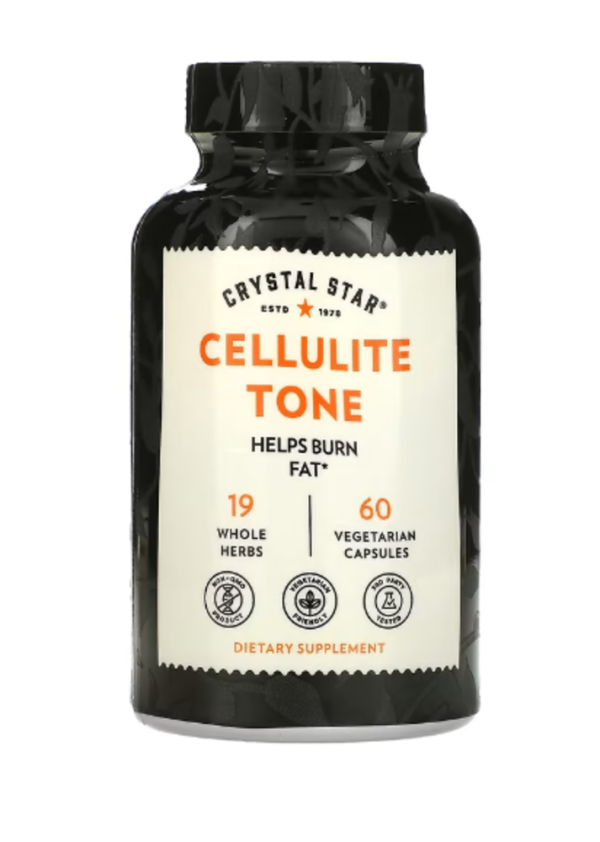 Crystal Star, Cellulite Tone, 60 Vegetarian Capsules