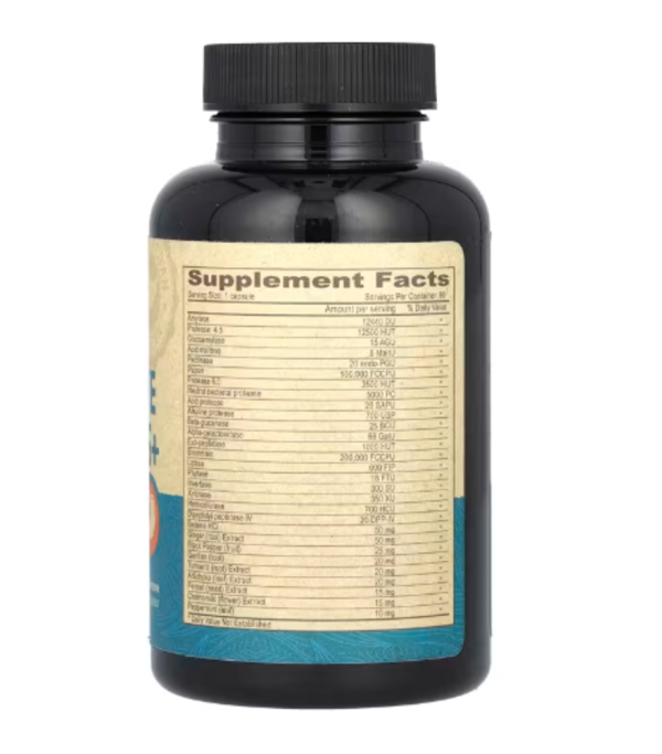 Deva, Vegan Digestive Enzymes+, 90 Vegan Caps