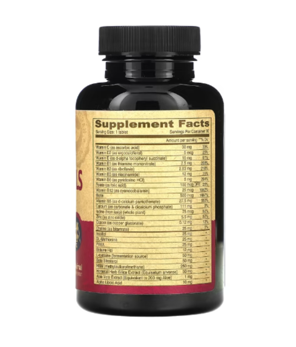 Deva, Vegan Hair Nails & Skin with Biotin, 90 Tablets