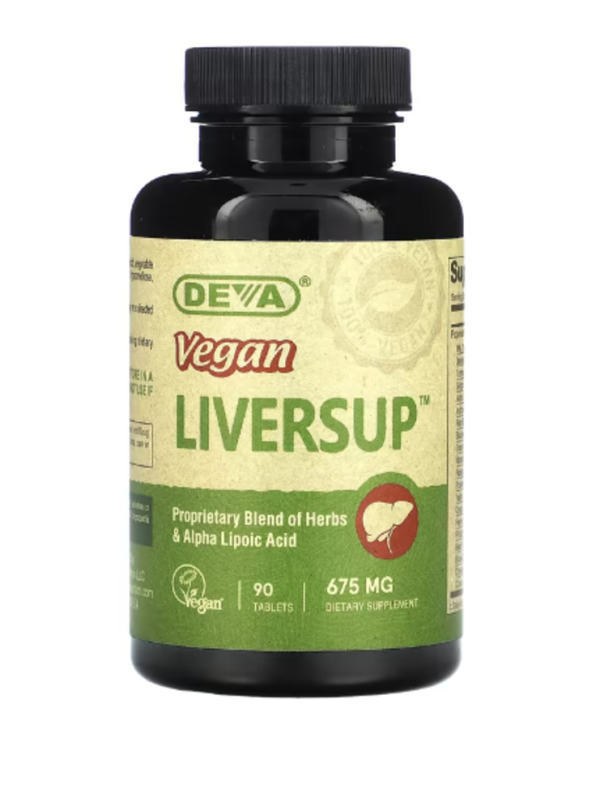 Deva, Vegan Liversup, 675 mg , 90 Tablets