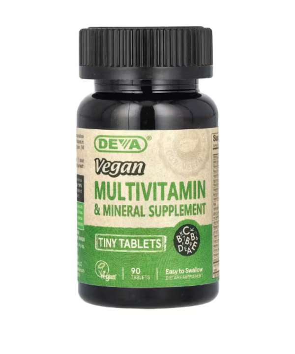 Deva, Vegan Multivitamin & Mineral Supplement, 90 Tablets