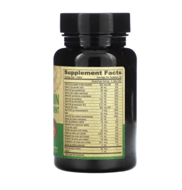 Deva, Vegan Tiny-Tablets Multivitamin & Mineral Supplement, Iron-Free, 90 Tablets