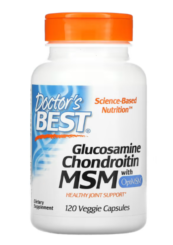 Doctor's Best, Glucosamine Chondroitin MSM with OptiMSM, 120 Veggie Caps