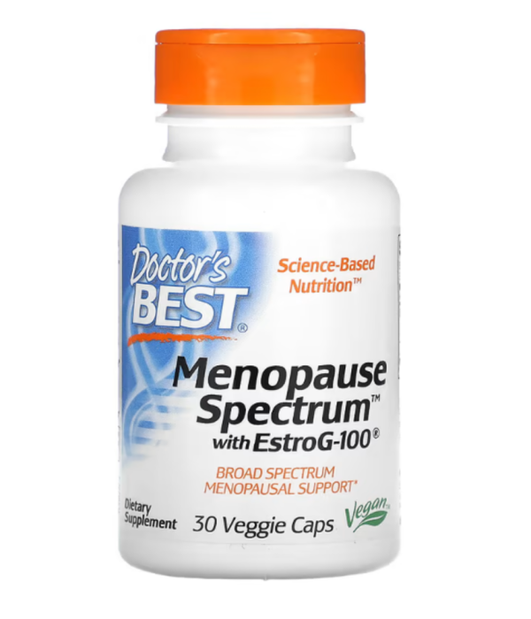 Doctor's Best, Menopause Spectrum with EstroG-100, 30 Veggie Caps