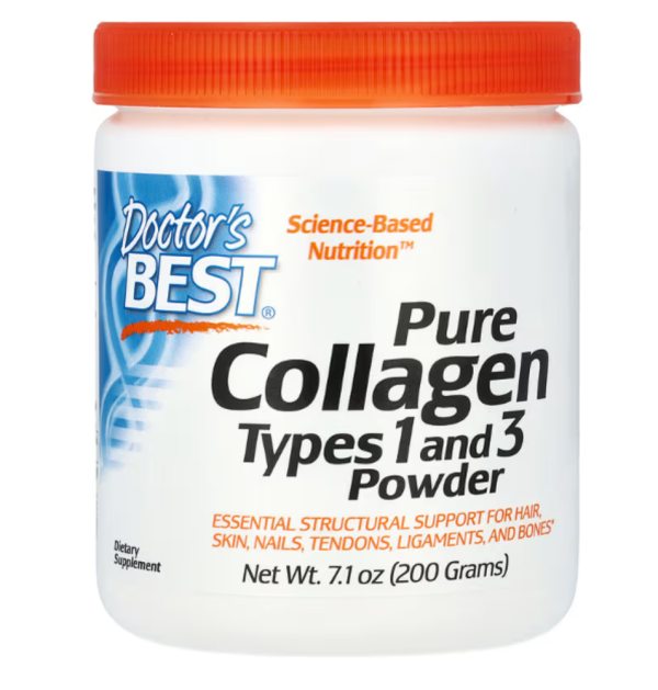 Doctor's Best, Pure Collagen Types 1 and 3 Powder, 7.1 oz (200 g)
