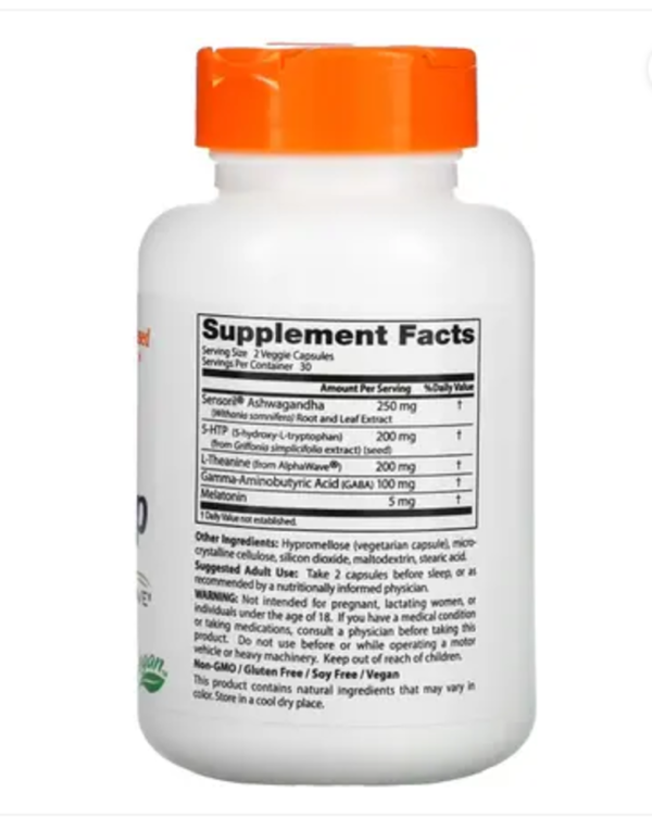 Doctor's Best, Superior Sleep with Sensoril AlphaWave, 60 Veggie Caps