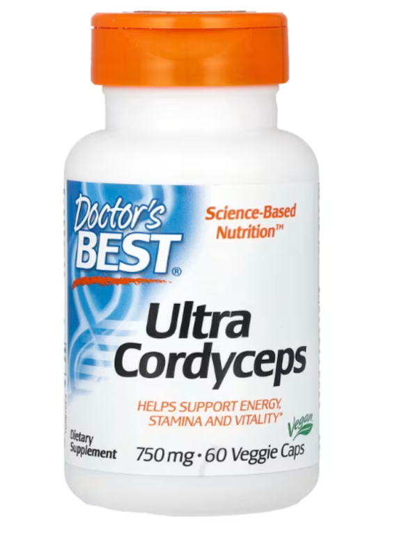 Doctor's Best, Ultra Cordyceps, 750 mg, 60 Veggie Caps
