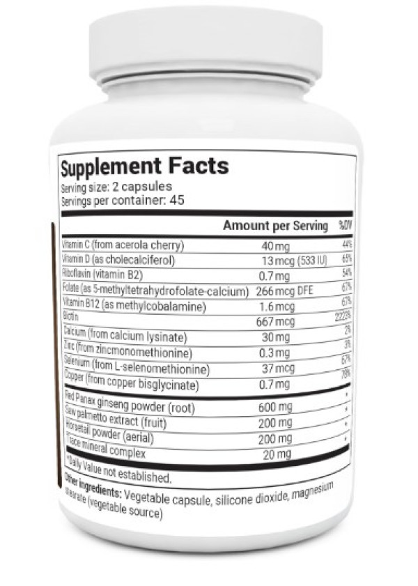 Dr. Berg's Hair Formula 90 capsules