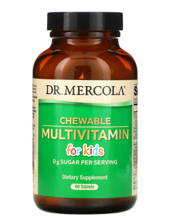 Dr. Mercola, Chewable Multivitamin for Kids, 60 Tablets