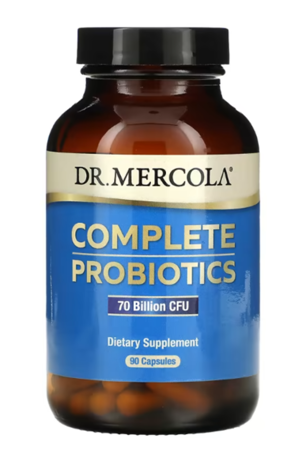 Dr. Mercola, Complete Probiotics, 70 Billion CFU, 90 Capsules