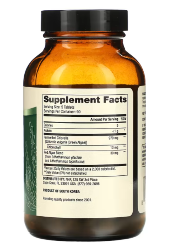 Dr. Mercola, Fermented Chlorella with Chlorophyll, 450 Tablets