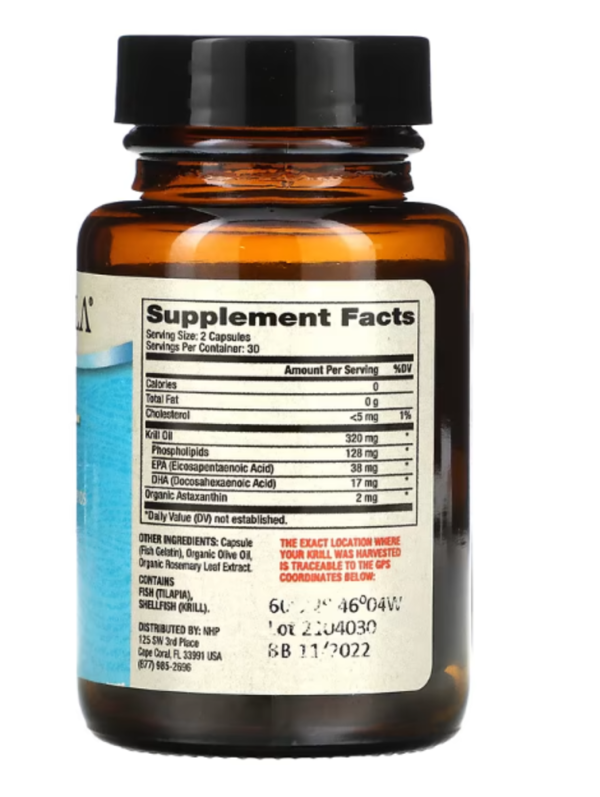 Dr. Mercola, Krill Oil for Kids, 60 Capsules