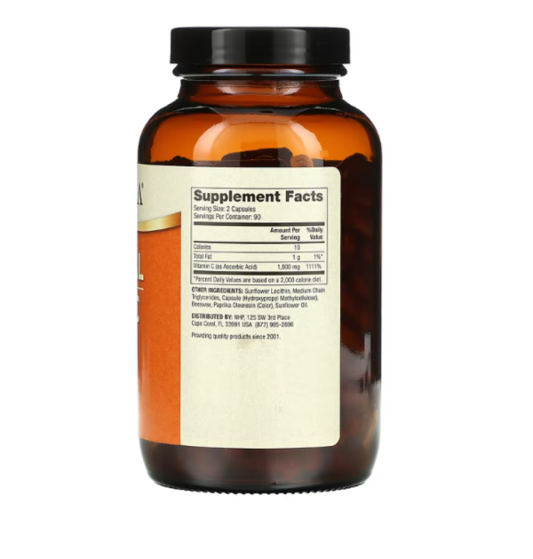 Dr. Mercola, Liposomal Vitamin C, 500 mg, 180 Capsules