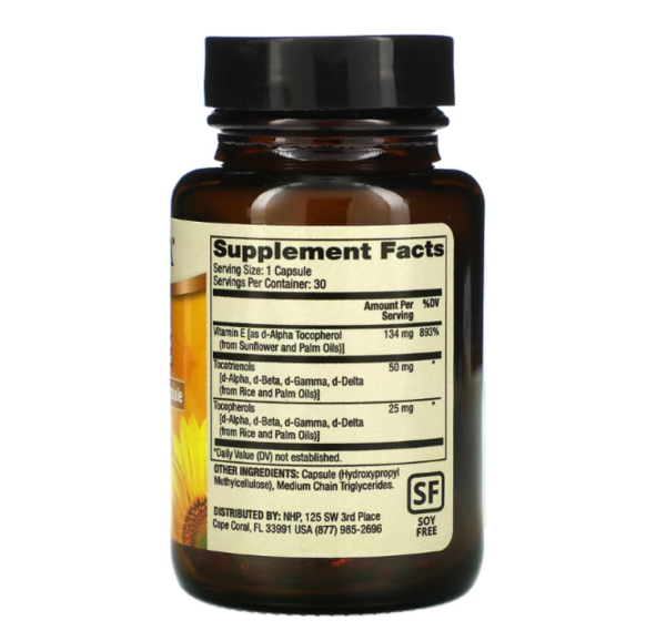 Dr. Mercola, Vitamin E, 30 Capsules