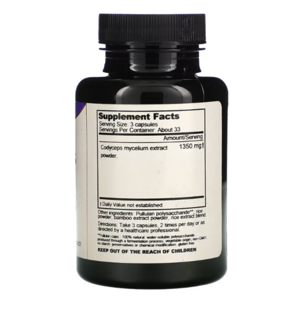 Dragon Herbs ( Ron Teeguarden ), Cordyceps, 450 mg, 100 Vegetarian Capsules