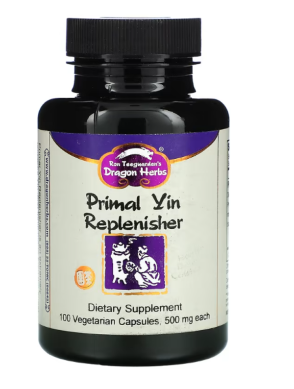 Dragon Herbs ( Ron Teeguarden ), Primal Yin Replenisher, 500 mg, 100 Vegetarian Capsules