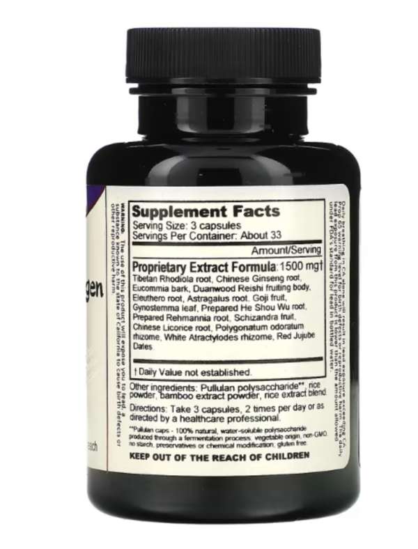 Dragon Herbs ( Ron Teeguarden ), Super Adaptogen, 500 mg, 100 Vegetarian Capsules