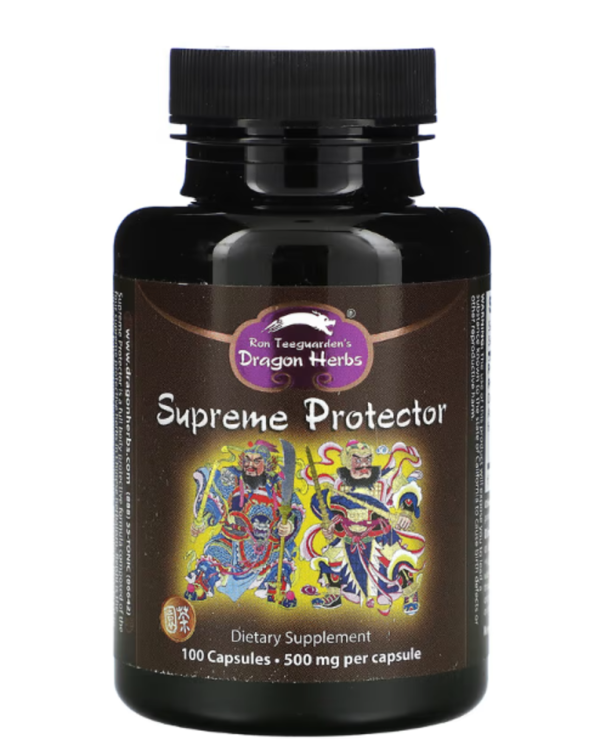 Dragon Herbs ( Ron Teeguarden ), Supreme Protector, 500 mg, 100 Capsules