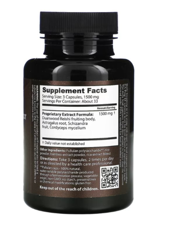 Dragon Herbs ( Ron Teeguarden ), Supreme Protector, 500 mg, 100 Capsules