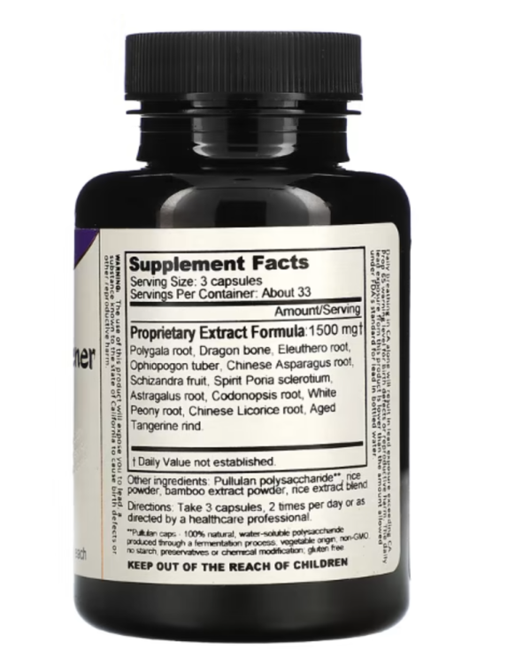 Dragon Herbs ( Ron Teeguarden ), Will Strengthener, 500 mg, 100 Vegetarian Capsules
