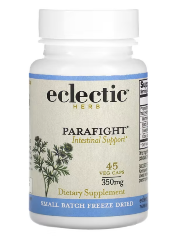 Eclectic Institute, Freeze Dried, Parafight, 350 mg, 45 Veg Caps
