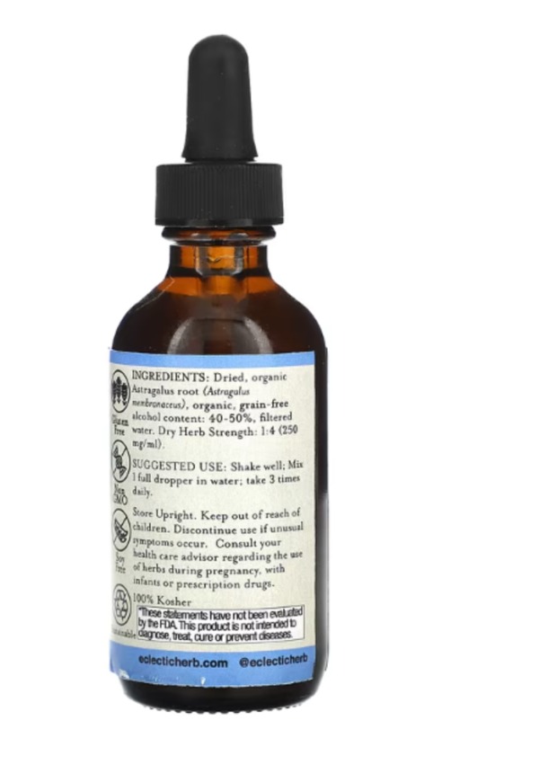 Eclectic Institute, Organic Astragalus, 2 fl oz (60 ml).