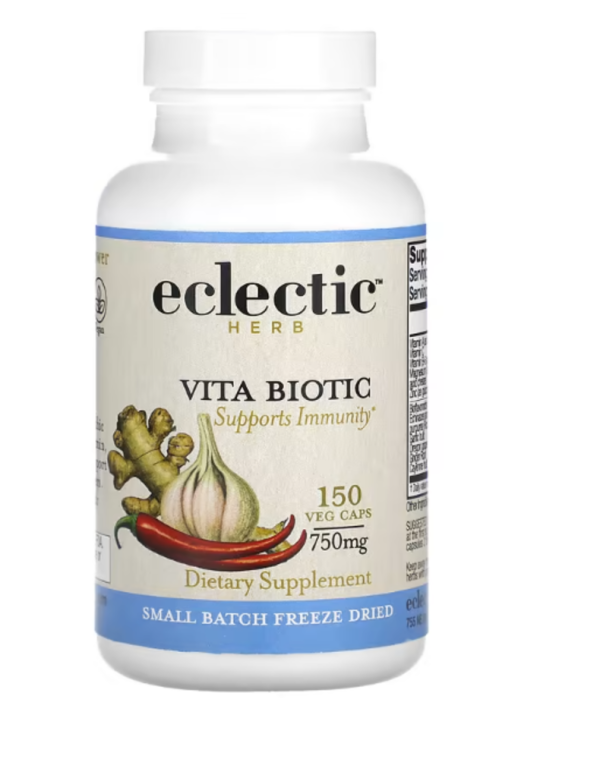 Eclectic Institute, Vita Biotic, 750 mg, 150 Veg Caps (250 mg per Capsule)