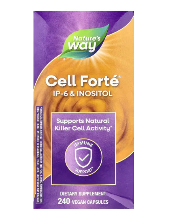 Enzymatic Therapy, Cell Forte, IP-6 & Inositol, Deep Immune Health, 240 Veggie Caps