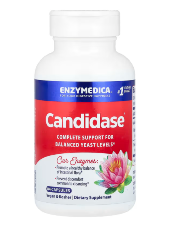 Enzymedica, Candidase, 84 Capsules
