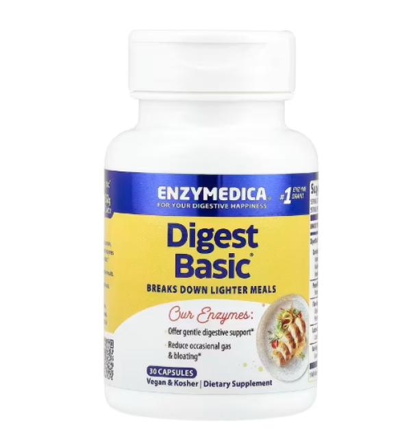 Enzymedica, Digest Basic®, 30 Capsules