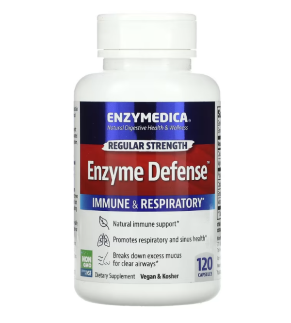 Enzymedica, Enzyme Defense, 120 Capsules