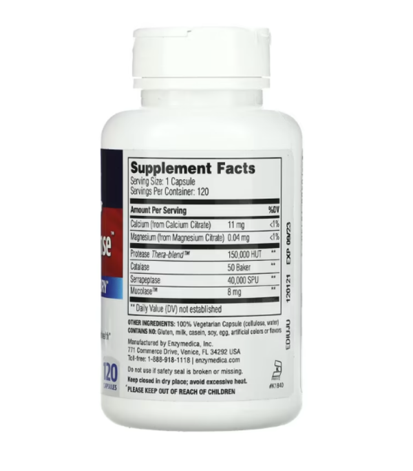 Enzymedica, Enzyme Defense, 120 Capsules
