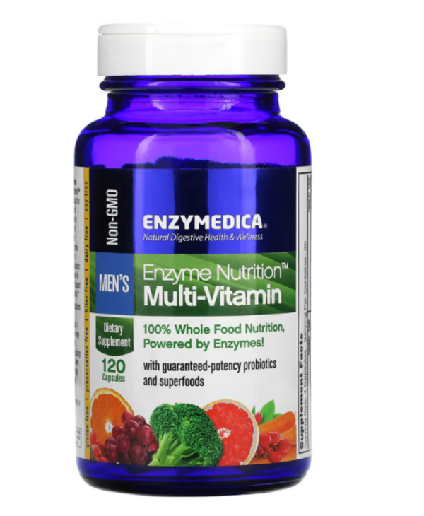 Enzymedica, Enzyme Nutrition Multi-Vitamin, Men's, 120 Capsules