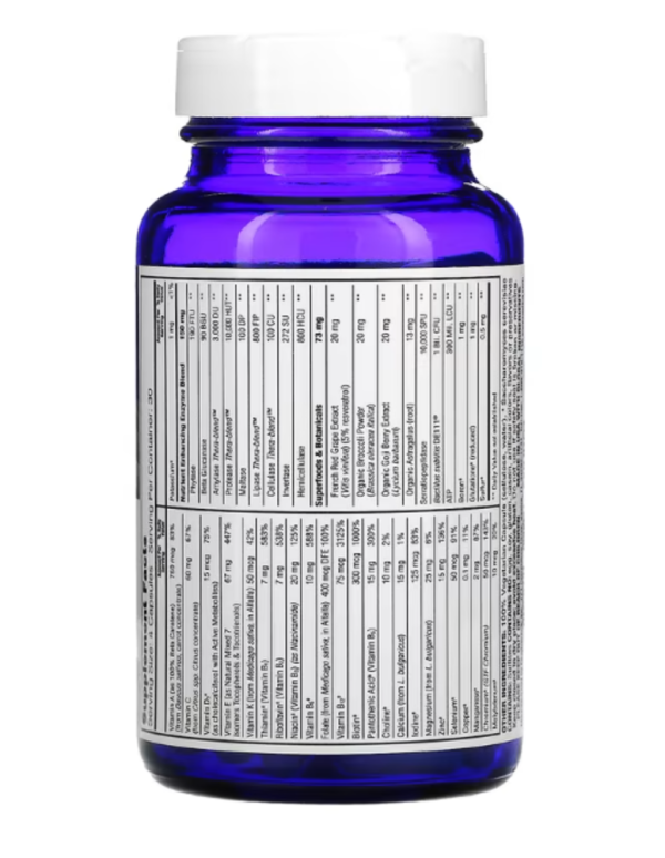 Enzymedica, Enzyme Nutrition Multi-Vitamin, Men's, 120 Capsules