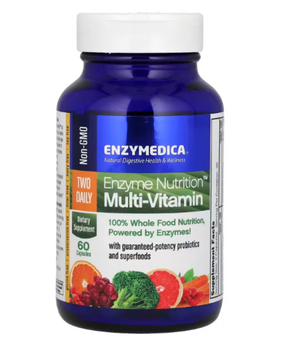 Enzymedica, Enzyme Nutrition Multi-Vitamin, Two Daily, 60 Capsules