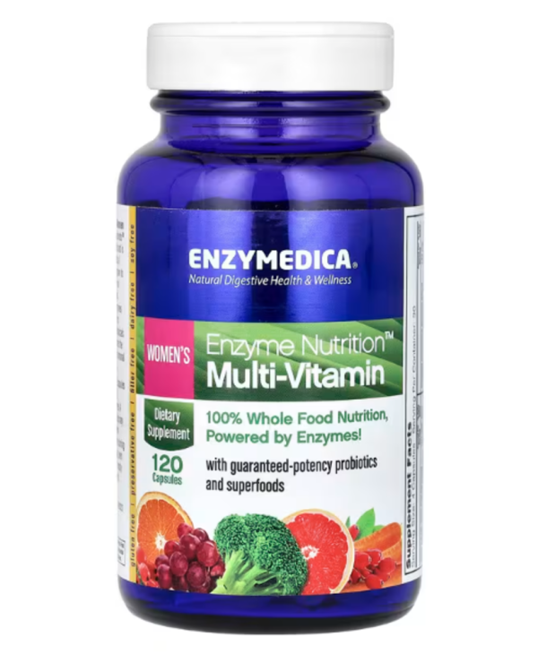 Enzymedica, Enzyme Nutrition Multi-Vitamin, Women's, 120 Capsules