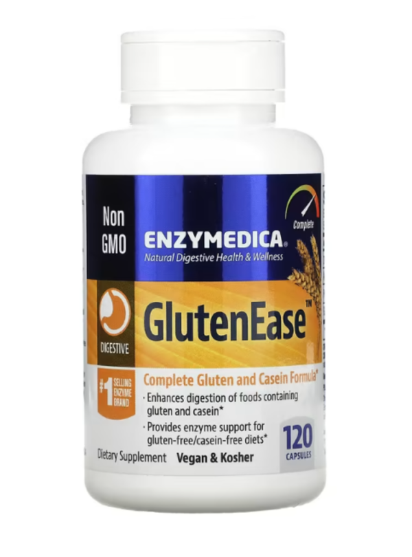 Enzymedica, GlutenEase, 120 Capsules