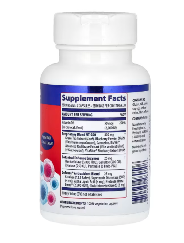 Enzymedica, Stem XCell, 60 Capsules